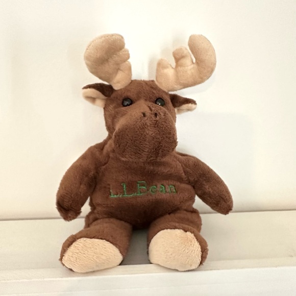 Mary Meyer Moose Maine Stuffed Animal Plush Brown 9” L.L. Bean - Picture 3 of 5
